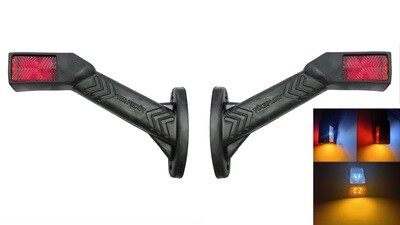 4 x LED Lumini Lampi Gabarit Laterali,lumini de marcaj indicator remorcă camion 12V 24V