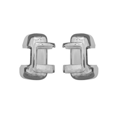 2 x Citroen Jumper 2006-2022 Capace pentru Oglinzi Set Stanga Dreapta Cromat  Microbuze
