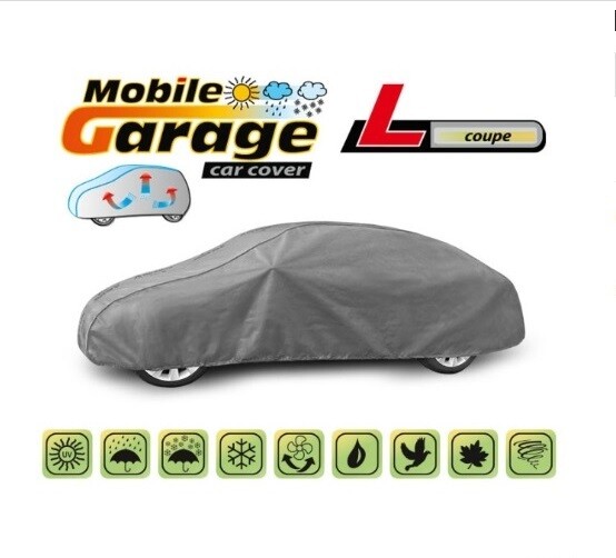 Prelata Auto Masini Huse Set Complet Mobile Garage L - Coupe Gri