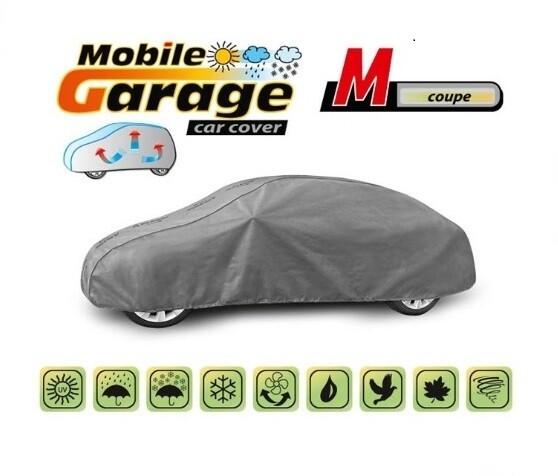 Prelata Auto Masini Huse Set Complet Mobile Garage M - Coupe Gri