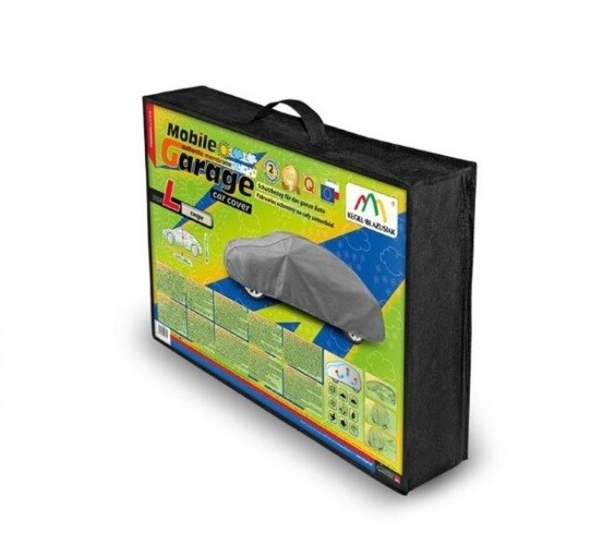 Prelata Auto Masini Huse Set Complet Mobile Garage L - Coupe Gri