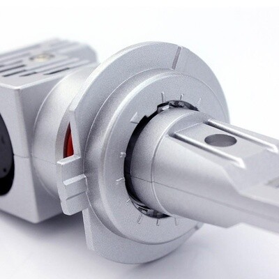 2 x Led H1 Mini Lumini Lampa Faruri Becuri Auto Camoin Moto Hi/Low Beam 50W 6500K 5000lm 12V 24V