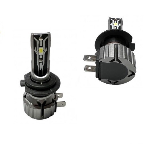 2 x Led H7 Lumini Lampa Faruri Becuri Auto Masini Moto 35W 6000K 12V 24V