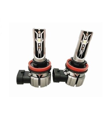 2 x Led H11 Lumini Lampa Faruri Becuri Auto Masini Moto 35W 6000K 12V 24V