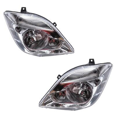 Set Mercedes Sprinter 2007-2014 W906 Faruri Electric cu Motor Microbuze Dreapta Stanga Lampa
