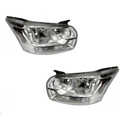 2 x Ford Transit 2014+ V363 Faruri Microbuze Dreapta Stanga Lampa Electric cu Motor
