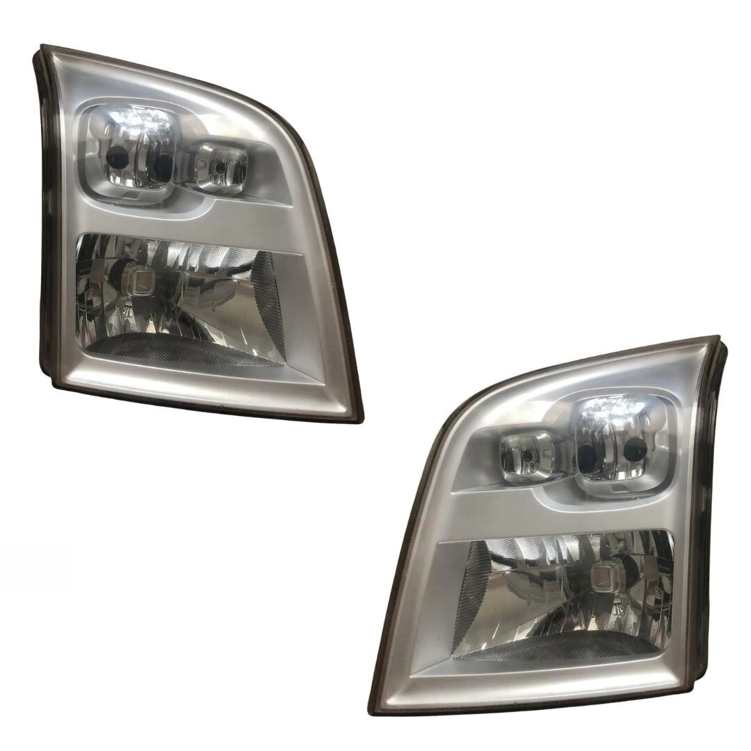 2 x Ford Transit 2006-2014 V347 Faruri Microbuze Dreapta Stanga Lampa Reglare Manuală