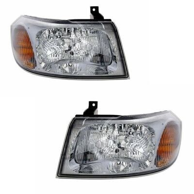 2 x Ford Transit 2000-2006 V184 Faruri Microbuze Dreapta Stanga Lampa