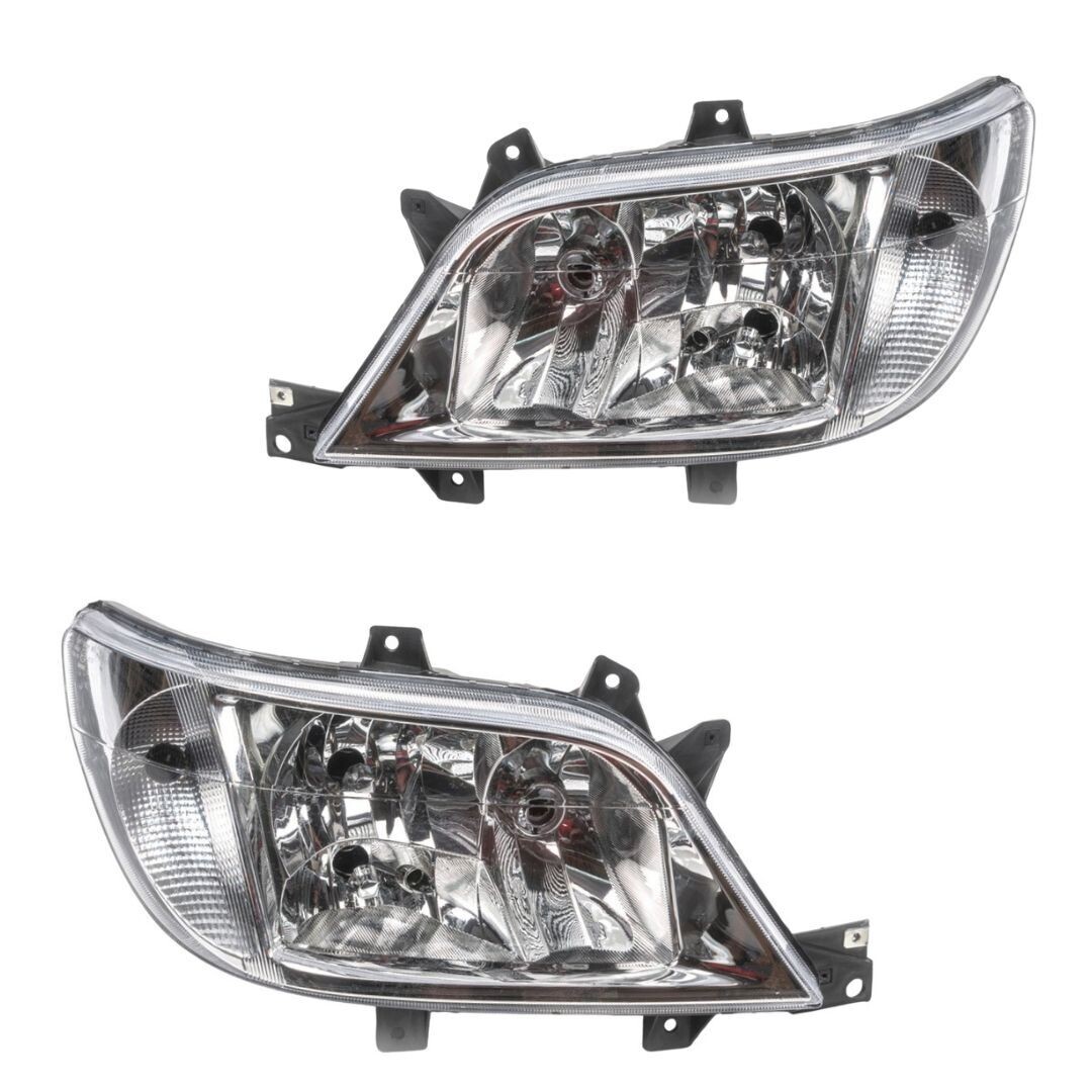 Set Mercedes Sprinter 2001-2007 901,902,903,904 Faruri Microbuze Dreapta Stanga Lampa cu Motor