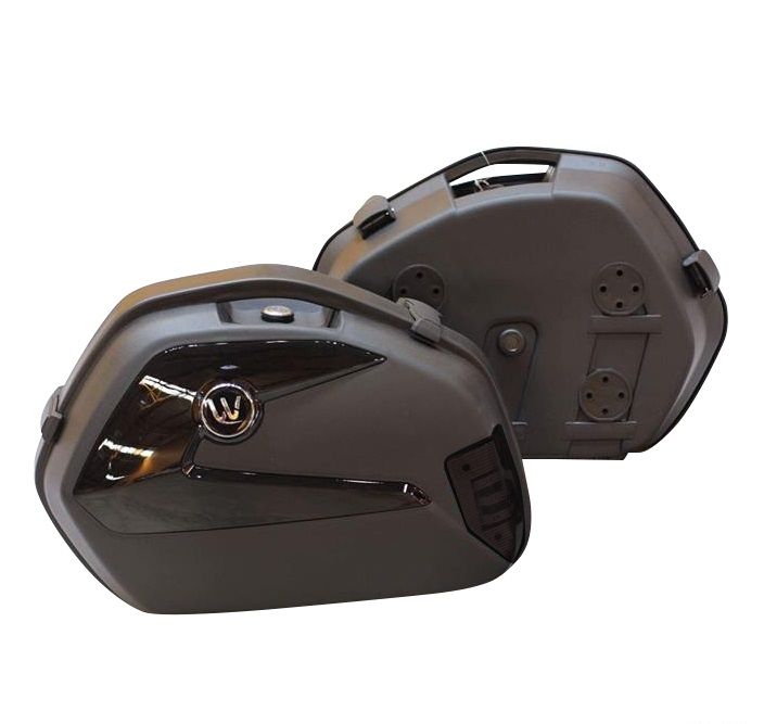 2 x Cutie Valize
lateral Portbagaj Motocicleta Scuter ATV 20L Valiza Negru Lacat