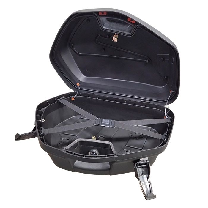 2 x Cutie Valize lateral Portbagaj Motocicleta Scuter ATV 20L Valiza Negru Lacat