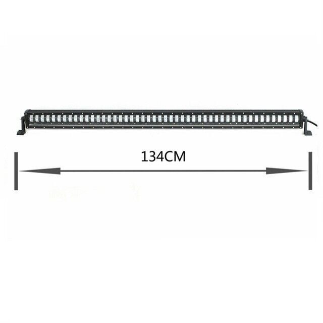 134cm LED Bar 9D cu Lupe 12V-24V,Hi/Low Beam 30720Lm 384W Proiector Auto SUV Off Road