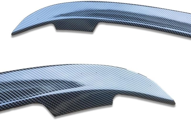 Spoiler Eleron Spate Portbagaj 128cm Universal Аripă Aspect Carbon Trunchi Capac Masina Auto