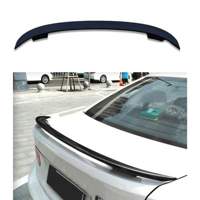 Spoiler Eleron Spate 128cm  Portbagaj Universal Аripă Lucios Negru lipicios Trunchi Capac Masina Auto