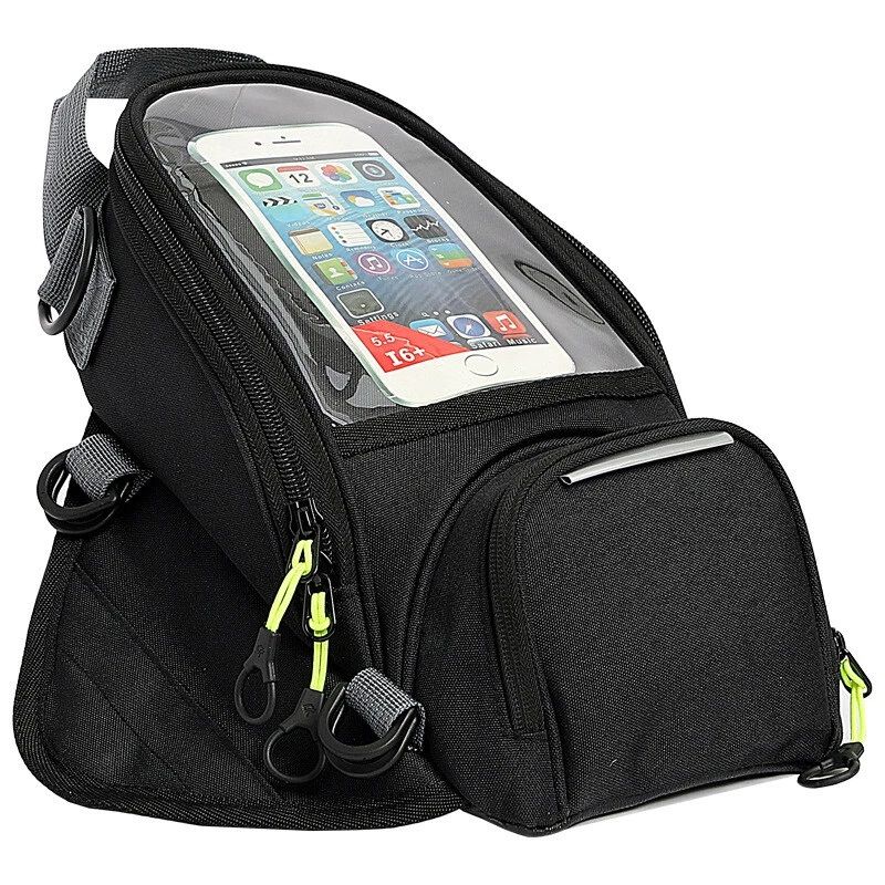 Moto Rucsac Aerodinamic Impermeabil Geanta Negru pentru Rezervorul de Motociclete cu Magnet