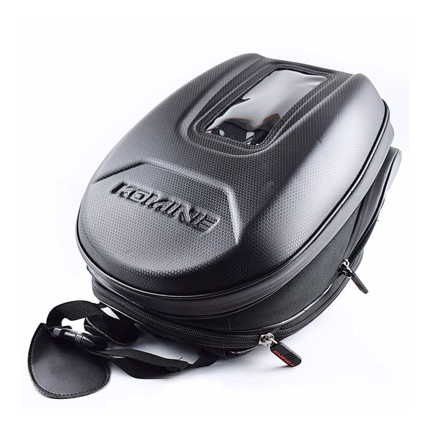 Moto Rucsac Aerodinamic Impermeabil Geanta Negru pentru Rezervorul de Motociclete cu Magnet