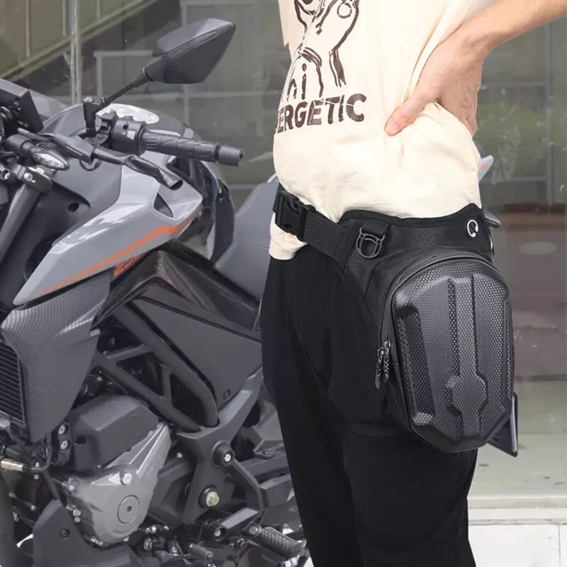 Moto Rucsac Geanta Aerodinamic Impermeabil Geanta Negru Motociclete pentru Picior