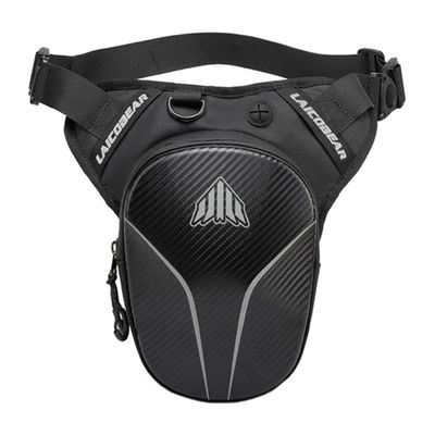 Moto Rucsac Geanta Aerodinamic Impermeabil Geanta Negru Carbon Motociclete pentru Picior si rezervor