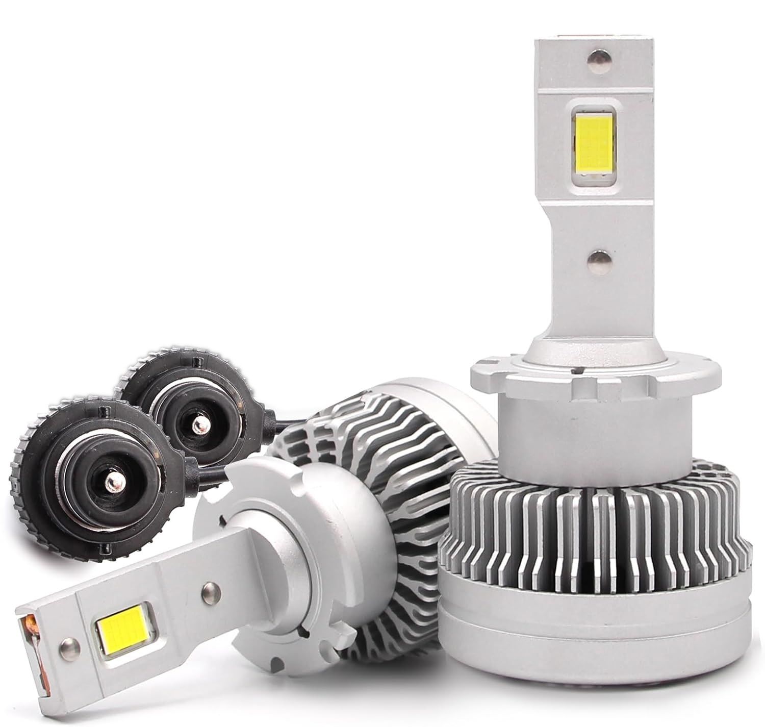 2 x Led D2S Xenon 12-24V 50000lm Canbus Lumini Lampa Faruri Becuri Auto Camoin Moto 6000K