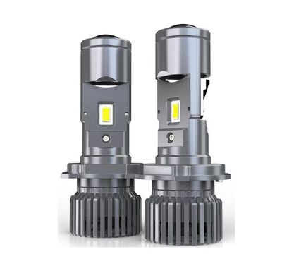 2 x Led H4 Lumini Lampa Faruri Becuri Auto Camoin Moto Hi/Low Beam 80W 12000lm 6500K 12V 24V