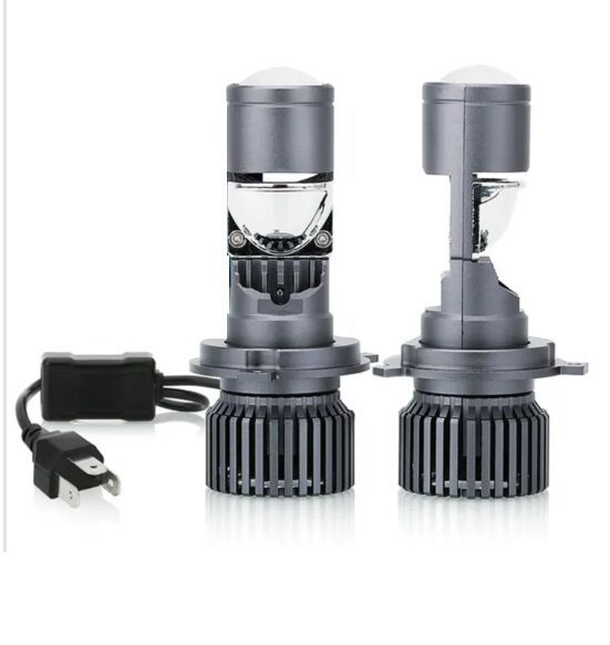 2 x Led H4 Lumini Lampa Faruri Becuri Auto Camoin Moto Hi/Low Beam 80W 12000lm 6500K 12V 24V