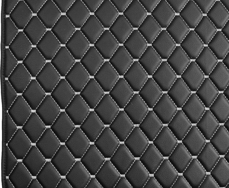 Mercedes Actros MP4 sau MP5 SOLOSTAR sau Salonka Cab 2011+ Covorase Presuri Covorul Negru cu Cusaturi Albe Piele Camion