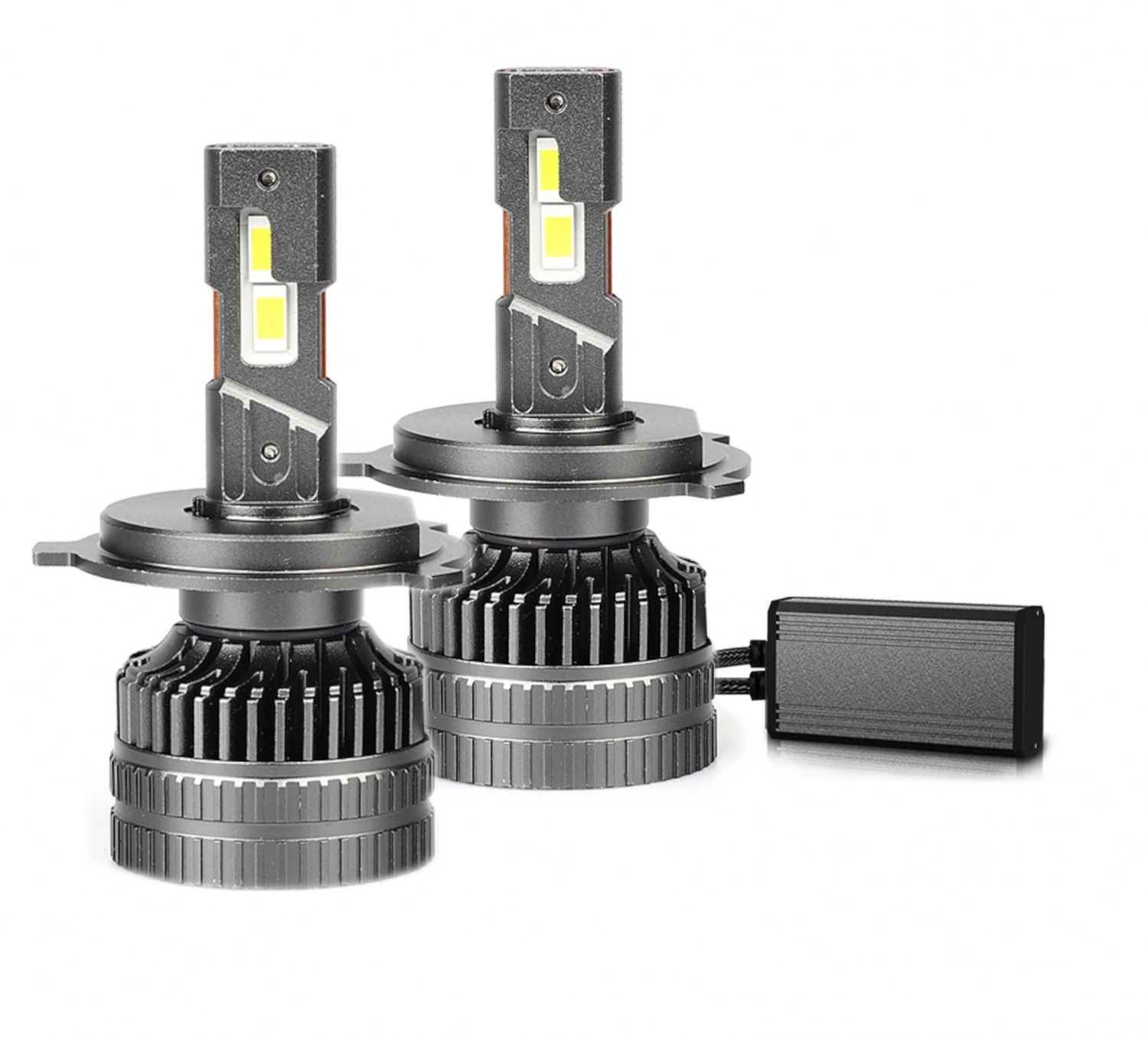 2 x LED H4 12V 120W 13000lm Lumini Lampa Faruri Becuri Auto Camoin Moto Hi/Low Beam 6000K 12V 24V
