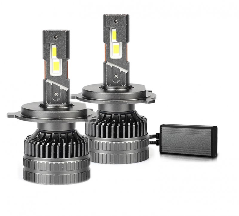 2 x LED H4 12V 120W 13000lm Lumini Lampa Faruri Becuri Auto Camoin Moto Hi/Low Beam 6000K 12V 24V
