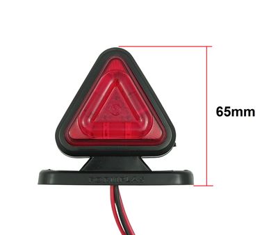 2 x LED Lumini Lampa Pozitie Gabarit Laterala,lumini de marcaj indicator Marker pentru Remorcă Camion 12V 24V Rosu Alb