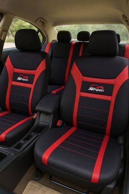 Huse Scaune Auto Negru Rosu pentru Masini Auto Universal Textil Set Complet 9 buc Ieftin
Accesibil