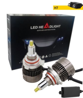 2 x H7 3D CSP 12V 100W 20000lm 360° 6000K Canbus fără Eroare Lumini Lampa Faruri Becuri Auto Camoin Moto Hi/Low Beam 12V 24V