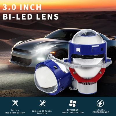 Specificații Tehnice:

Tip: Lentilă proiector Bi-LED
Diametru:7.62mm (3 inch)
Putere: 130 W
Tensiune: 12 V
Flux luminos: 8000