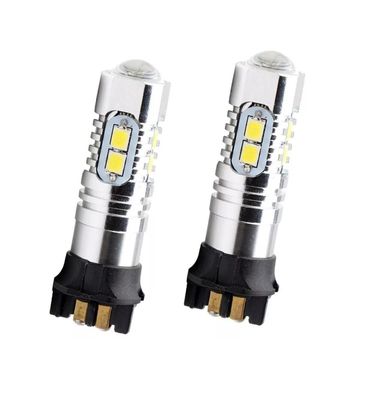 2 x Lampa Becuri Alb Bec 360° PW24W PWY24W 2323 SMD 12V 24V 6000K Lumini
