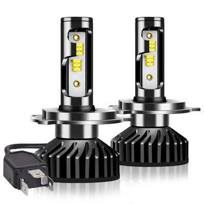 2 x H4 12V 50W 12000lm Mono LED +300% Canbus Lumini Lampa Faruri Becuri Bec Auto Camoin Moto Hi/Low Beam