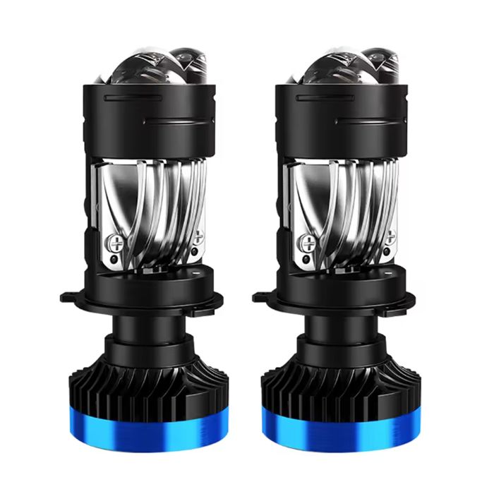 2 x Mini Bi LED H4 12V 24V 160W 30000lm 360° 6000K Canbus fără Eroare Lumini Lampa Faruri Becuri Auto Camoin Moto Faza lungă/Faza scurtă