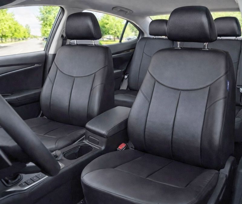 Huse Scaune pentru Masini Auto Universal Nergu Lux PU Piele Set Complet