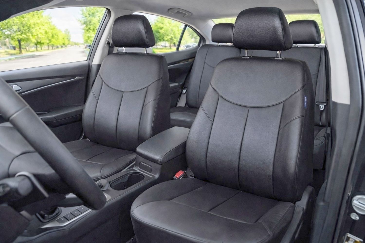 Huse Scaune pentru Masini Auto Universal Nergu Lux PU Piele Set Complet