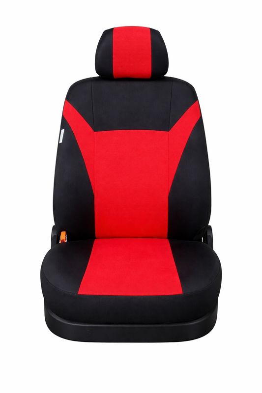 Huse Scaune 7 Locuri pentru VW Touran, Sharan, Ford Galaxy, Citroen C8, Peugeot 307SW, Citroen C4 Grand Picasso, Peugeot 806, 807 Masini Auto Universal Nergu Rosu Textil Set Complet