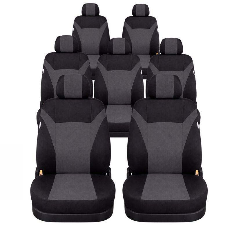 Huse Scaune 7 Locuri pentru VW Touran, Sharan, Ford Galaxy, Citroen C8, Peugeot 307SW, Citroen C4 Grand Picasso, Peugeot 806, 807 Masini Auto Universal Nergu Lux Textil Set Complet Huse Scaune 7 Locuri pentru VW Touran, Sharan, Ford Galaxy, Citroen C8, Peugeot 307SW, Citroen C4 Grand Picasso, Peugeot 806, 807 Masini Auto Universal Nergu Lux Textil Set Complet