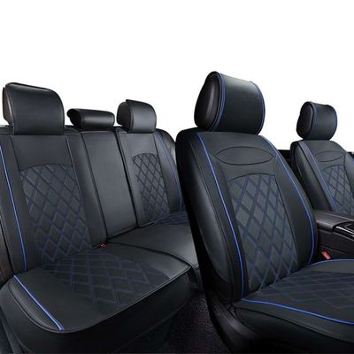 Huse Scaune pentru Masini Auto Universal Nergu Albastru Lux PU Piele Set Complet Huse Scaune pentru Masini Auto Universal Nergu Albastru Lux PU Piele Set Complet