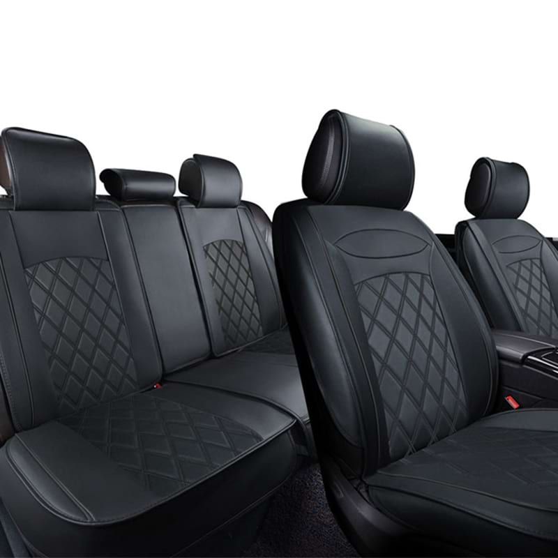 Huse Scaune pentru Masini Auto Universal Nergu Lux PU Piele Set Complet