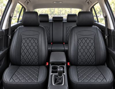 Huse Scaune pentru Masini Auto Universal Nergu Lux PU Piele Set Complet