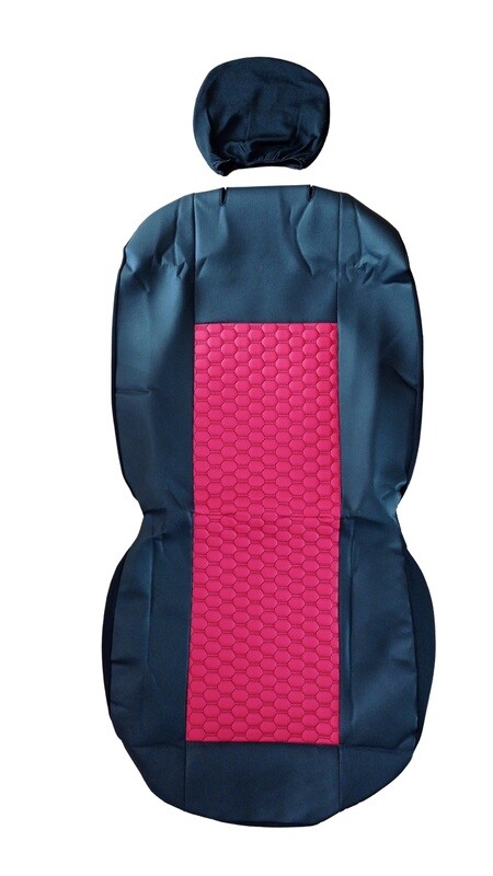 ​2+1 Huse Scaune Microbuze Bus pentru Ford Transit,Mercedes Sprinter,Opel Movano,Renault Master,VWCrafter,VW Transporter,VW LT,Peugeot Boxer,Citroen Jumper Nergu Rosu Lux PU Piele