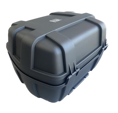 Cutie Portbagaj Motocicleta Scuter ATV 37L Valiza Negru Reflectorizant Lacat