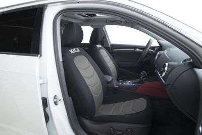 Huse Scaune pentru Masini Auto Universal Nergu Gri Lux Textil Set Complet