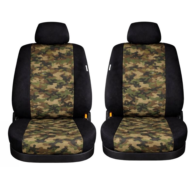 2 x Huse Scaune Auto Camuflaj  pentru Masini Auto Universal Textil