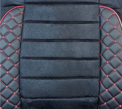 LUX Huse Scaune pentru DAF XG 2021+  Negru Camion PU Piele Textil