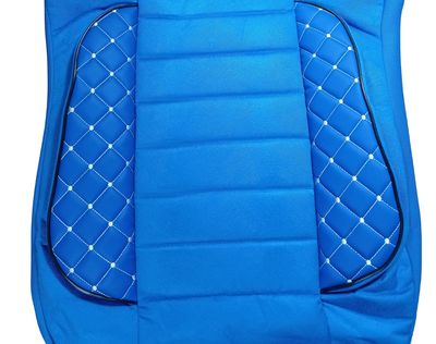 LUX Huse Scaune pentru DAF XG 2021+  Albastru Camion PU Piele Textil