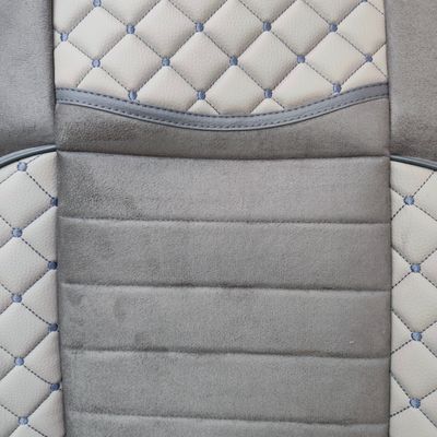 LUX Huse Scaune pentru DAF XG 2021+  Gri Camion PU Piele Textil