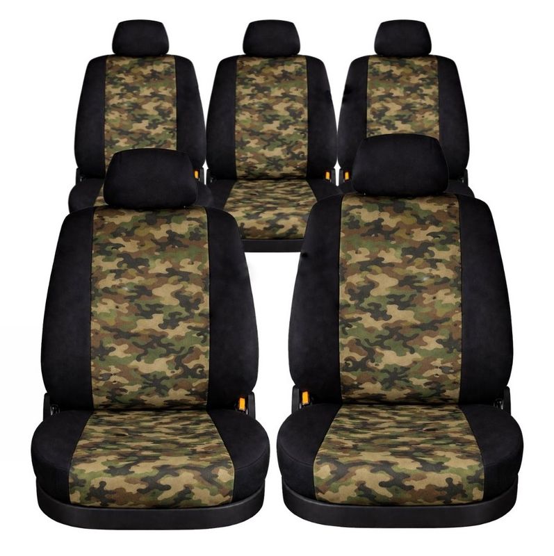 Camouflage Huse Scaune 5 Locuri Individuale pentru Ford Galaxy,Opel Zafira, S-MAX, C-MAX, VW Touran, Sharan,Citroen Picasso,Peugeot 308,5008 Toyota Corolla Verso Masini Auto Universal Set Complet Camouflage Huse Scaune 5 Locuri Individuale pentru Ford Galaxy,Opel Zafira, S-MAX, C-MAX, VW Touran, Sharan,Citroen Picasso,Peugeot 308,5008 Toyota Corolla Verso Masini Auto Universal Set Complet
